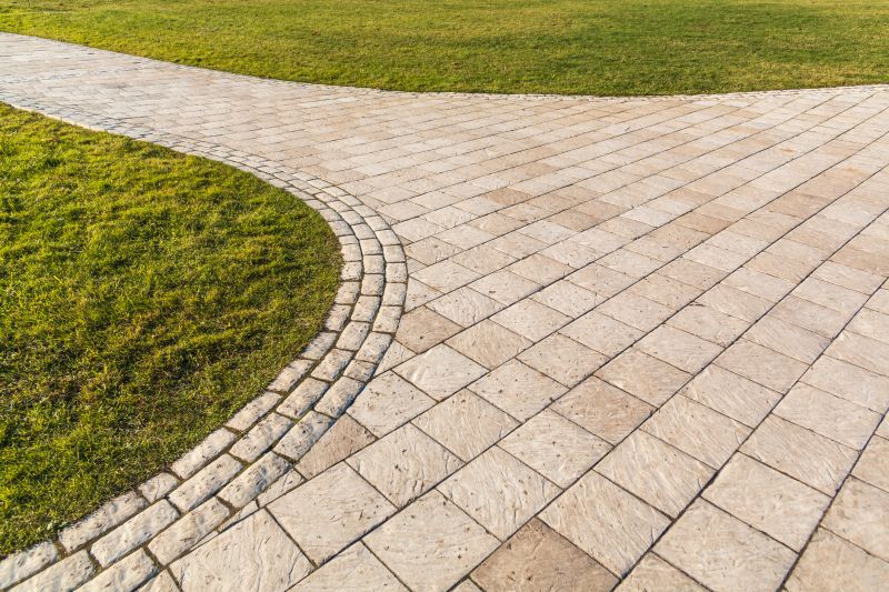 Curved Paver Design