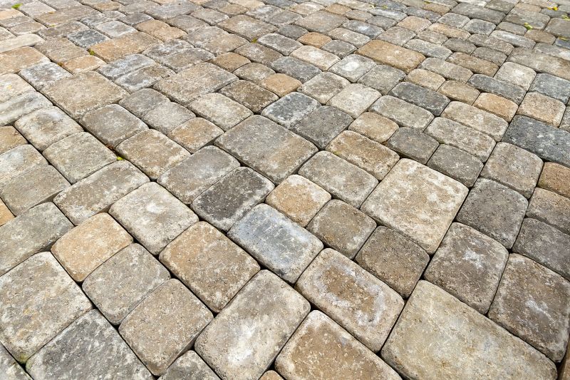Patterned Paver Surface