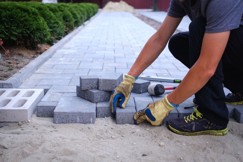 Products For Concrete Pavers Constructions in use