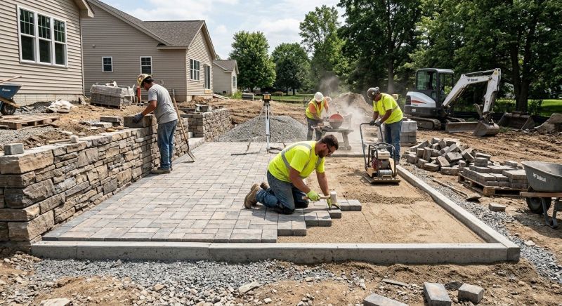 Concrete Pavers Construction